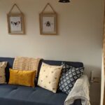 Eyebright cabin sofa and cushions